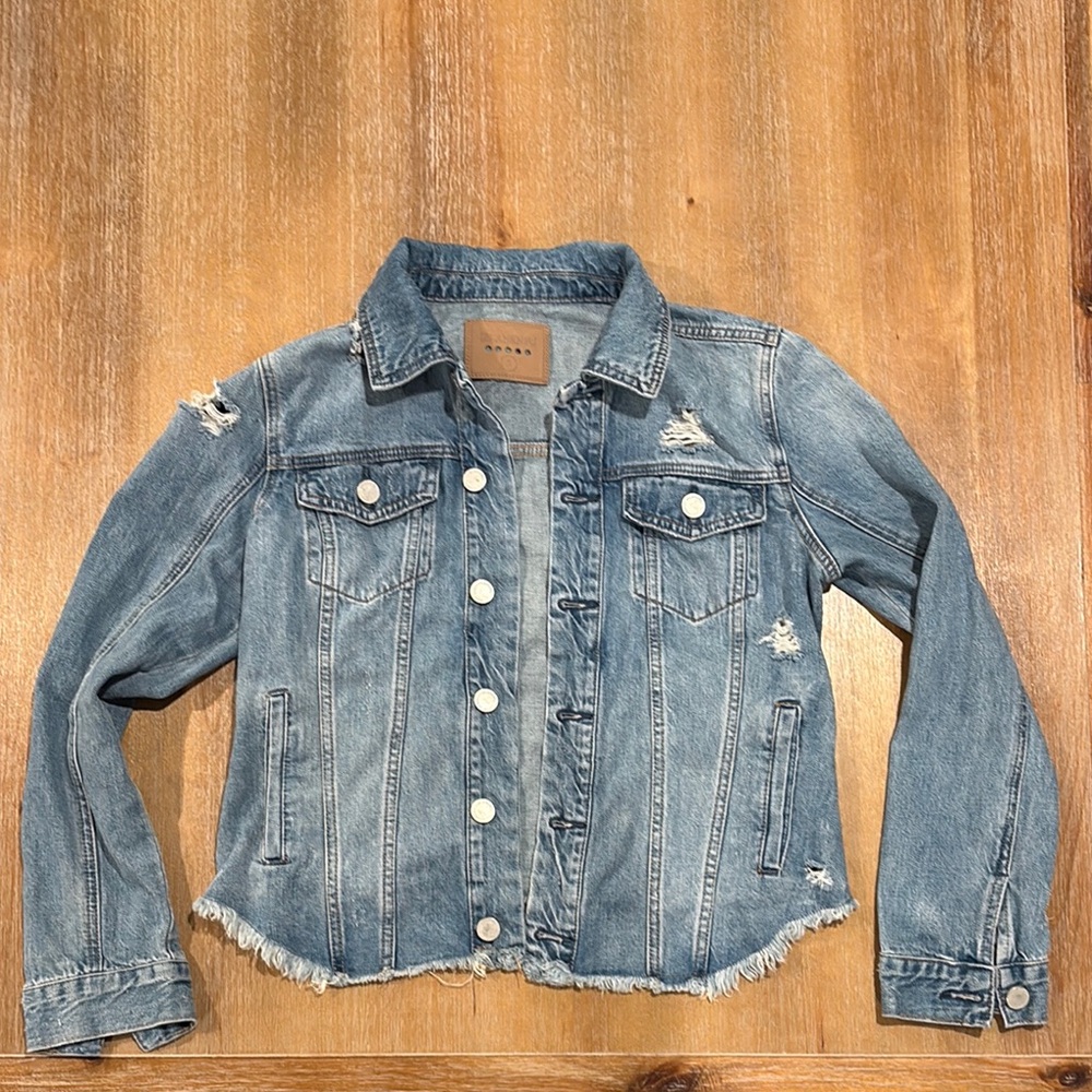 BlankNYC Distressed Denim Jacket